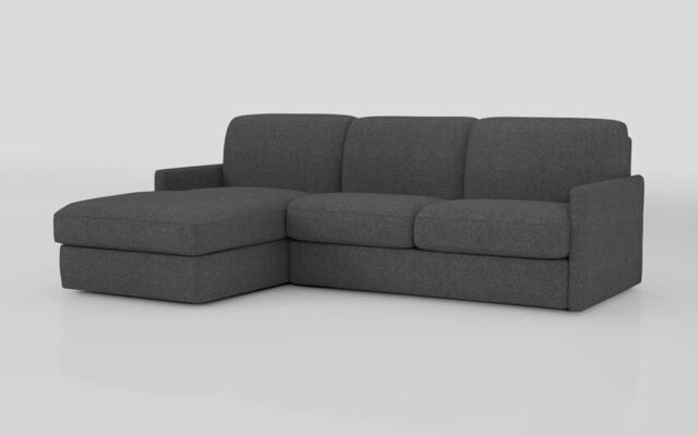 Barete Slim Arm 4 Seater Sofa Bed with Left Hand Facing Large Lounger - poltronesofà at ScS