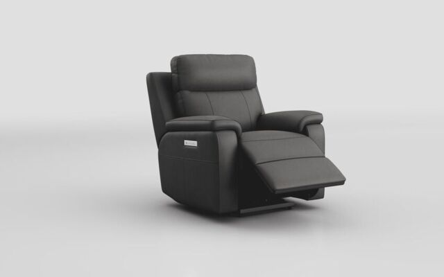 Calboli Power Recliner Chair with Power Head Tilt & Lumbar - poltronesofà at ScS