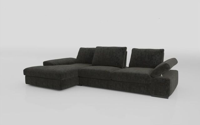 Savazza 4 Seater Sofa with Adjustable Back Rest Left Hand Facing Lounger  - poltronesofà at ScS