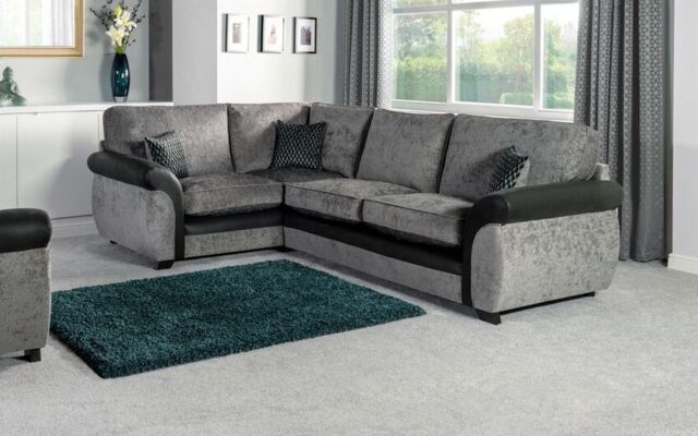 Kadie Fabric 1 Corner 2 Standard Back Sofa  - poltronesofà at ScS