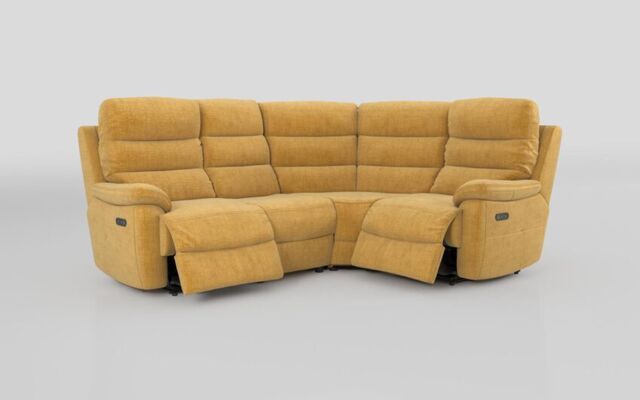 Ossett 2 Corner 1 Power Sofa with Head Tilt - poltronesofà at ScS
