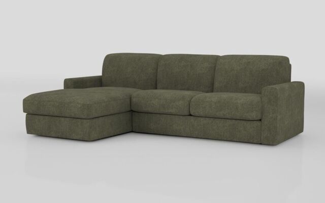 Barete Large Arm 4 Seater Sofa Bed with Left Hand Facing Large Lounger  - poltronesofà at ScS