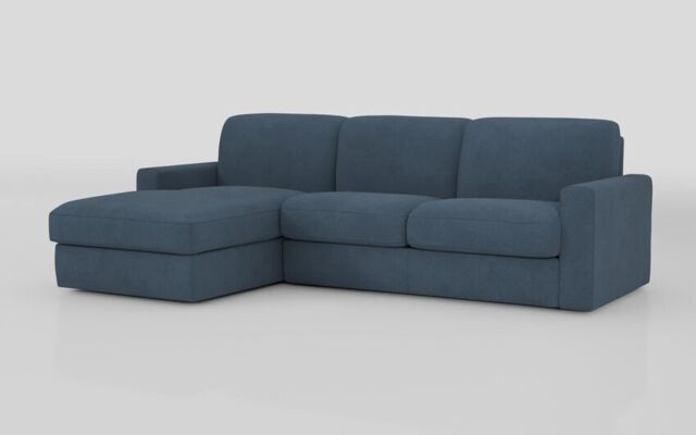 Barete Large Arm 4 Seater Sofa Bed with Left Hand Facing Large Lounger - poltronesofà at ScS