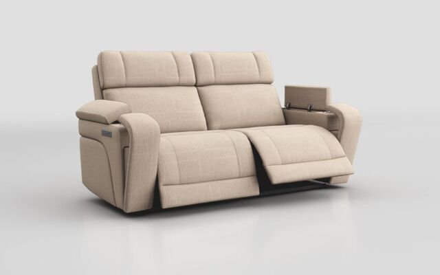Adstock 3 Seater Power Recliner With Power Head Tilt - poltronesofà at ScS