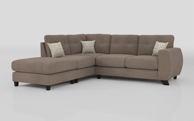 Aspen 1 Corner 2 Left Hand Facing Chaise Standard Back Sofa  - poltronesofà at ScS