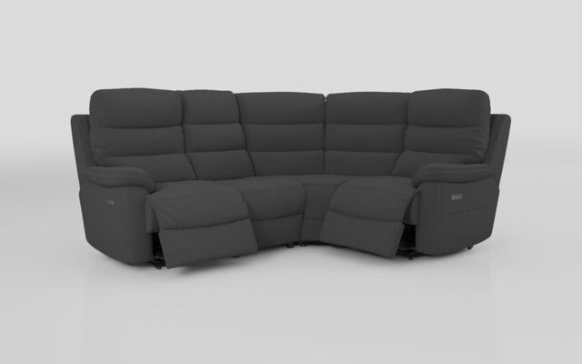 Ossett 2 Corner 1 Power Sofa with Head Tilt  - poltronesofà at ScS
