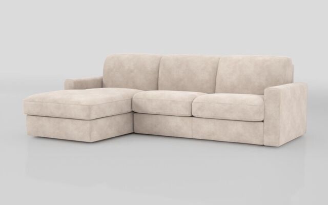Barete Large Arm 4 Seater Sofa Bed with Left Hand Facing Large Lounger - poltronesofà at ScS