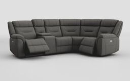 Ainsdale 2 Corner 1 Power Sofa with Console  - poltronesofà at ScS