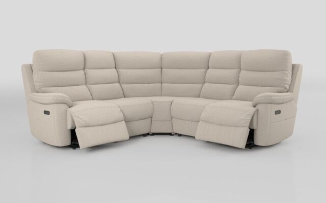 Ossett 2 Corner 2 Power Sofa with Head Tilt  - poltronesofà at ScS