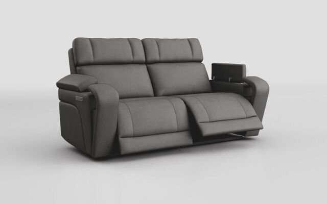 Adstock 3 Seater Power Recliner With Power Head Tilt  - poltronesofà at ScS