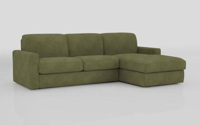 Barete Large Arm 4 Seater Sofa Bed with Right Hand Facing Large Lounger  - poltronesofà at ScS