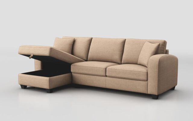 Sestola 3 Seater Sofa with Left Hand Facing Storage Lounger - poltronesofà at ScS