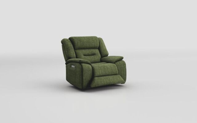 Massari Power Recliner Chair with Power Head Tilt - poltronesofà at ScS