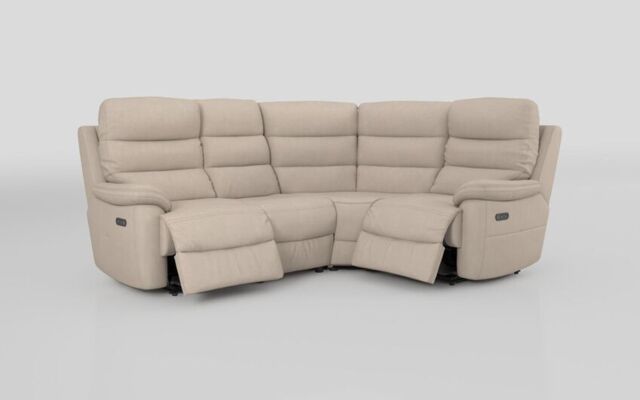 Ossett 2 Corner 1 Power Sofa with Head Tilt - poltronesofà at ScS