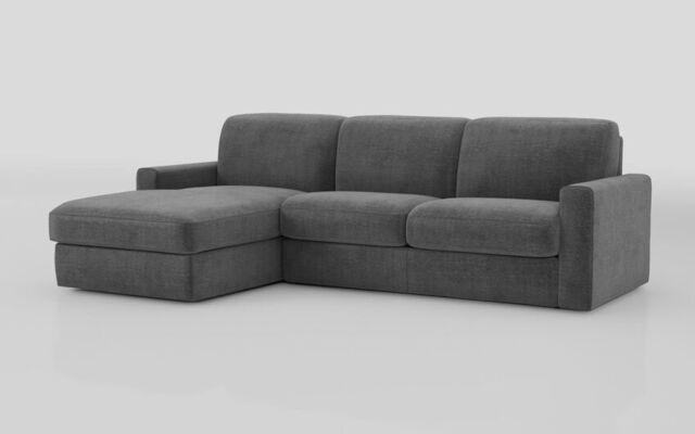 Barete Large Arm 4 Seater Sofa Bed with Left Hand Facing Large Lounger - poltronesofà at ScS