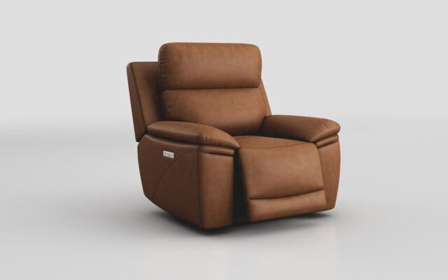 Montefiorino Power Recliner Chair with Power Head Tilt - poltronesofà at ScS
