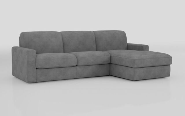 Barete Large Arm 4 Seater Sofa Bed with Right Hand Facing Large Lounger  - poltronesofà at ScS