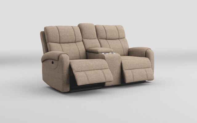 Calisese 2 Seater Manual Recliner with Console  - poltronesofà at ScS