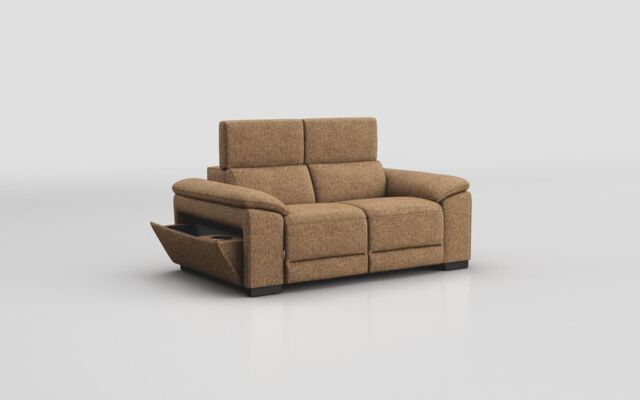 Mesola 2 Seater Sofa with Manual Head Tilt  - poltronesofà at ScS