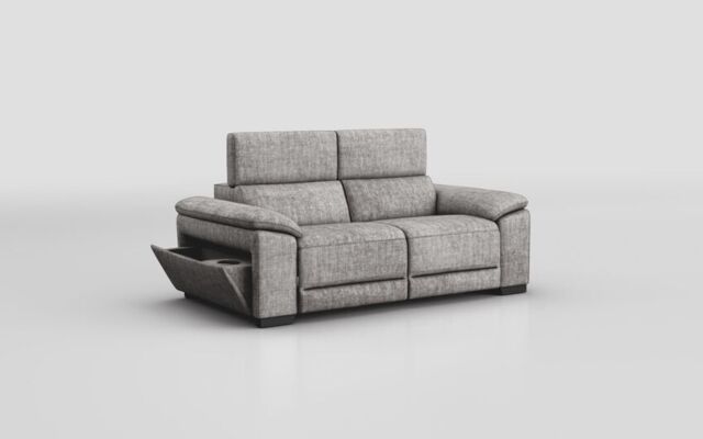 Mesola 3 Seater Sofa with Manual Head Tilt  - poltronesofà at ScS