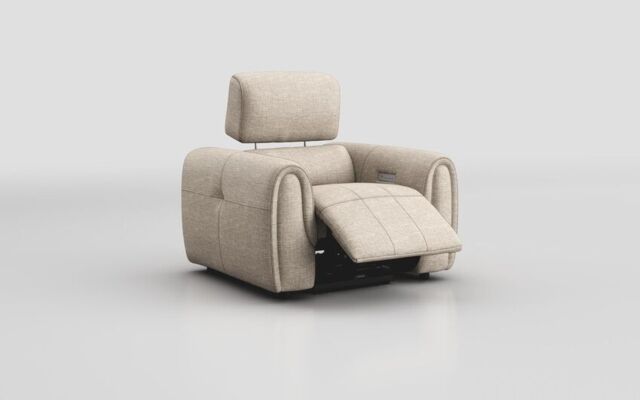 Serra Power Recliner Chair with Power Head Tilt  - poltronesofà at ScS