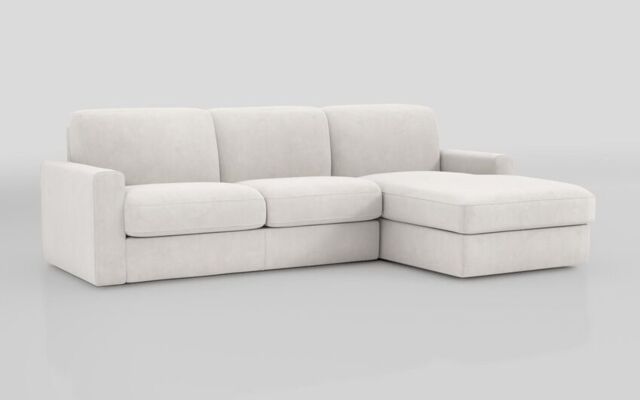 Barete Large Arm 4 Seater Sofa Bed with Right Hand Facing Large Lounger - poltronesofà at ScS