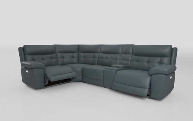 Belford 1 Corner 3 Power Recliner Sofa with Console and Power Head Tilt - poltronesofà at ScS