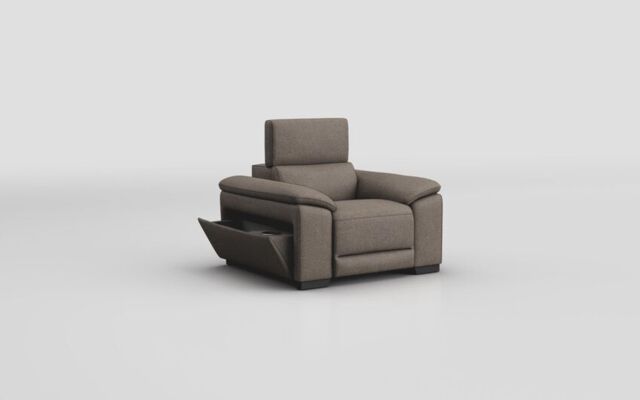 Mesola Armchair with Manual Head Tilt  - poltronesofà at ScS