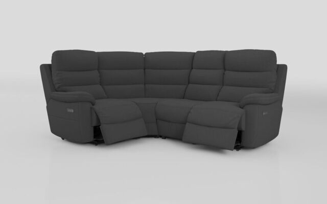 Ossett 1 Corner 2 Power Sofa with Head Tilt  - poltronesofà at ScS