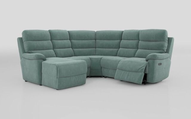 Ossett 2 Corner 2 Left Hand Facing Chaise Right Hand Facing Power Sofa with Head Tilt - poltronesofà at ScS