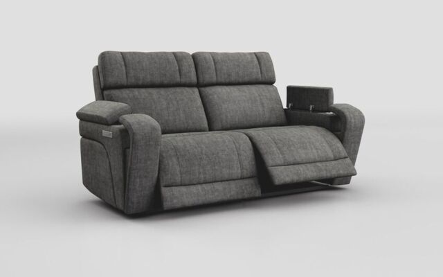 Adstock 3 Seater Power Recliner With Power Head Tilt - poltronesofà at ScS
