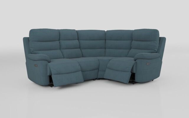 Ossett 2 Corner 1 Power Sofa with Head Tilt - poltronesofà at ScS