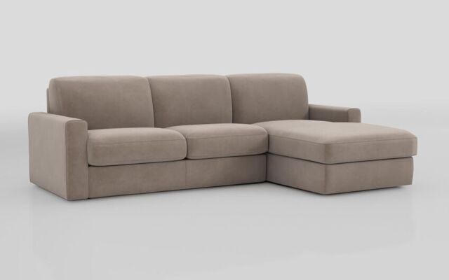 Barete Large Arm 4 Seater Sofa Bed with Right Hand Facing Large Lounger - poltronesofà at ScS