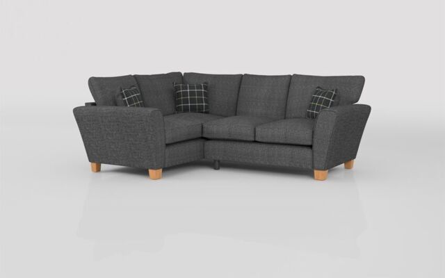 Theo Fabric 1 Corner 2 Standard Back Sofa - poltronesofà at ScS