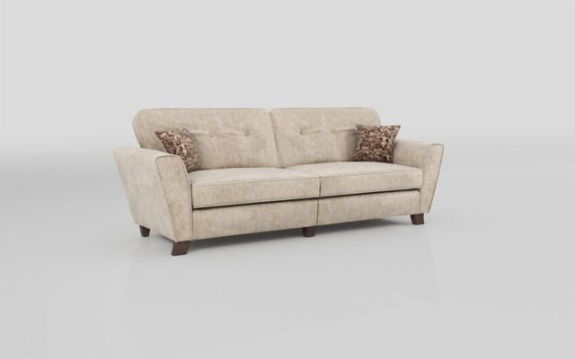 Living Esme Fabric 4 Seater Sofa  - poltronesofà at ScS