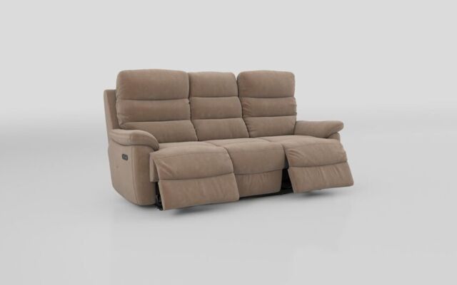 Ossett 3 Seater Power Recliner Sofa with Head Tilt - poltronesofà at ScS