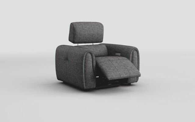 Serra Power Recliner Chair with Power Head Tilt - poltronesofà at ScS