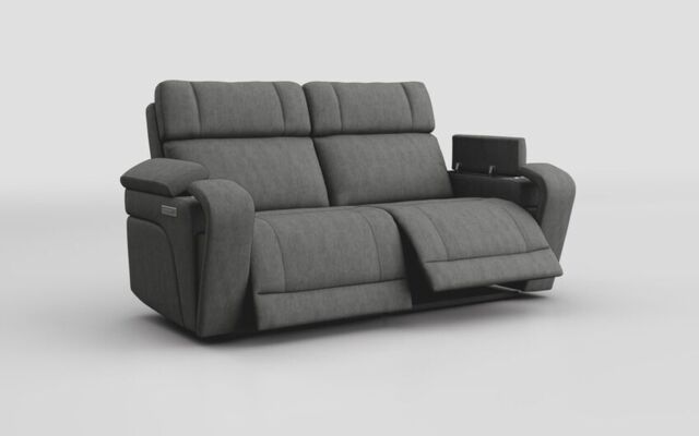 Adstock 3 Seater Power Recliner With Power Head Tilt - poltronesofà at ScS
