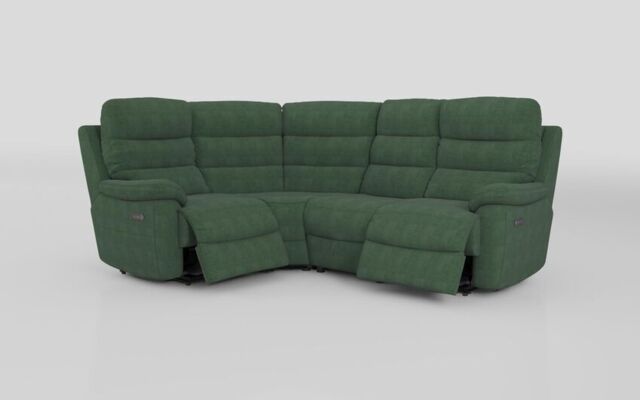 Ossett 1 Corner 2 Power Sofa with Head Tilt  - poltronesofà at ScS