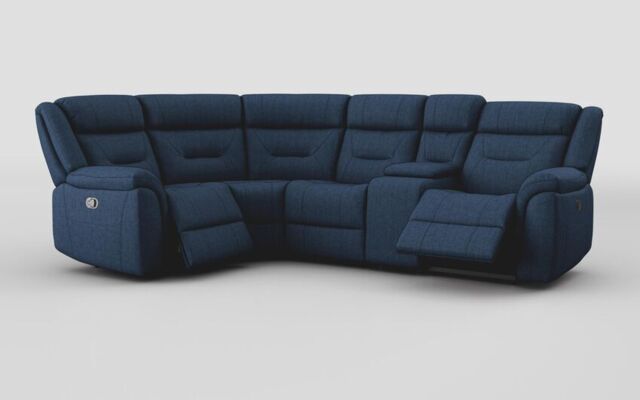 Ainsdale 1 Corner 2 Manual Sofa with Console  - poltronesofà at ScS