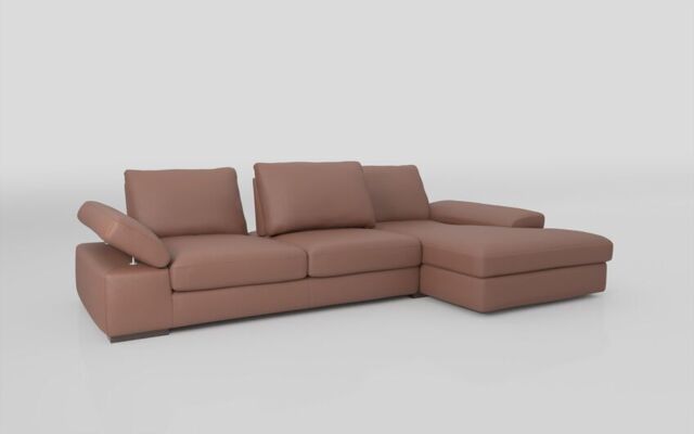 Savazza 4 Seater Sofa with Adjustable Back Rest Right Hand Facing Lounger - poltronesofà at ScS