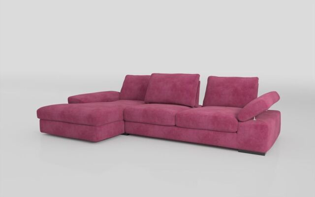 Savazza 4 Seater Sofa with Adjustable Back Rest Left Hand Facing Lounger - poltronesofà at ScS