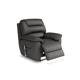 La-Z-Boy Staten Leather Manual Recliner Chair