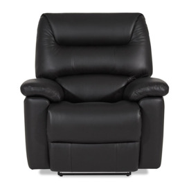 La-Z-Boy Black Staten Leather Standard Chair