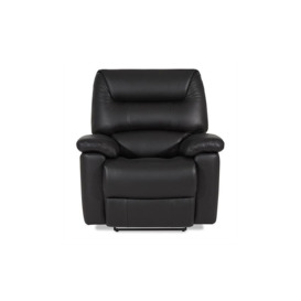 La-Z-Boy Black Staten Leather Standard Chair