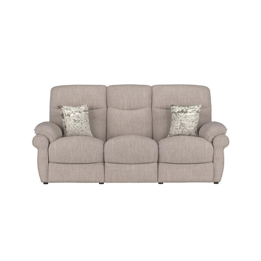 ScS Living Cream Kelbrook Fabric 3 Seater Static Sofa