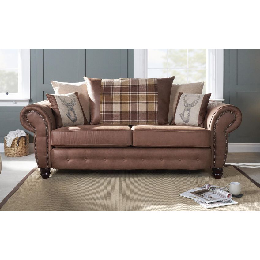 ScS Living County 3 Seater Sofa Scatter Back - Sofa Sale