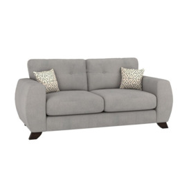 ScS Living Grey Aspen Fabric 3 Seater Standard Back Sofa