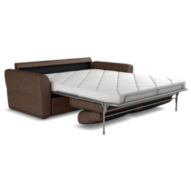 SiSi Italia Brown Amalfi 3 Seater Sofa Bed