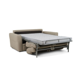 SiSi Italia Grey Amalfi 3 Seater Small Sofa Bed